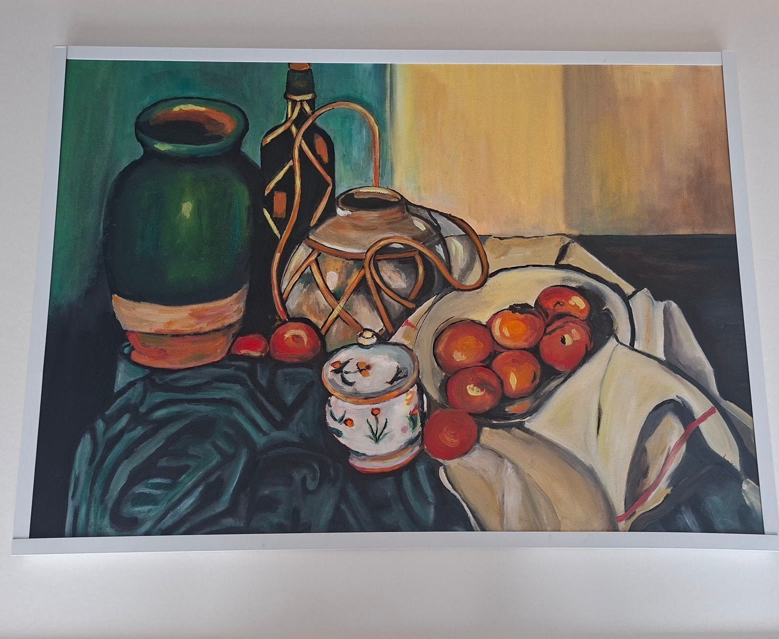 Reproduction professionnelle Paul Cézanne, Antiquités & Art, Peinture à l'huile, Autres matériaux, Enlèvement, Nature morte