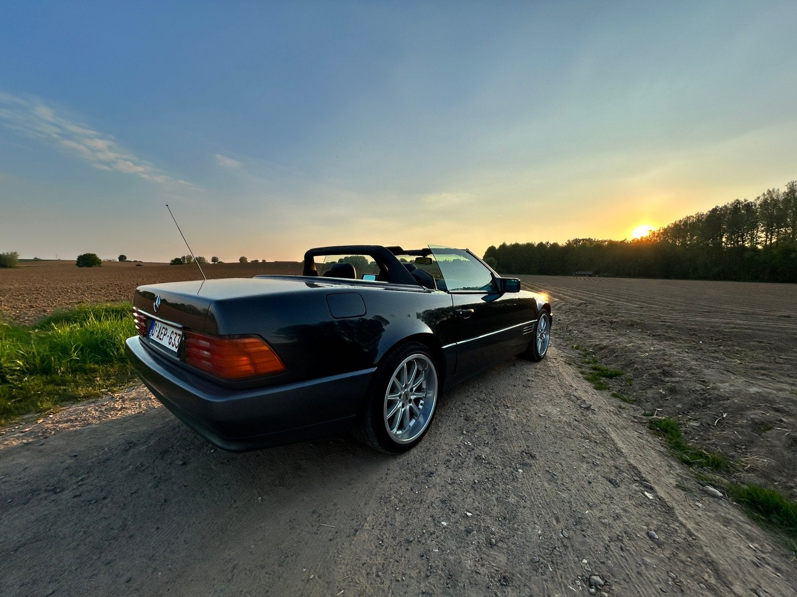 Mercedes-Benz 300 SL R129 | 1992 | 135.000 km | Automaat |, Zwart, Leder, Particulier, 2 deurs