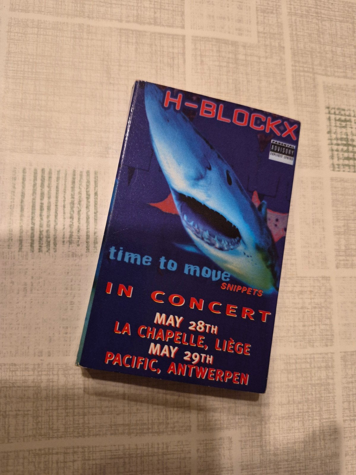 H-Blockx ; time to move snippets  cassette promo, Ophalen of Verzenden