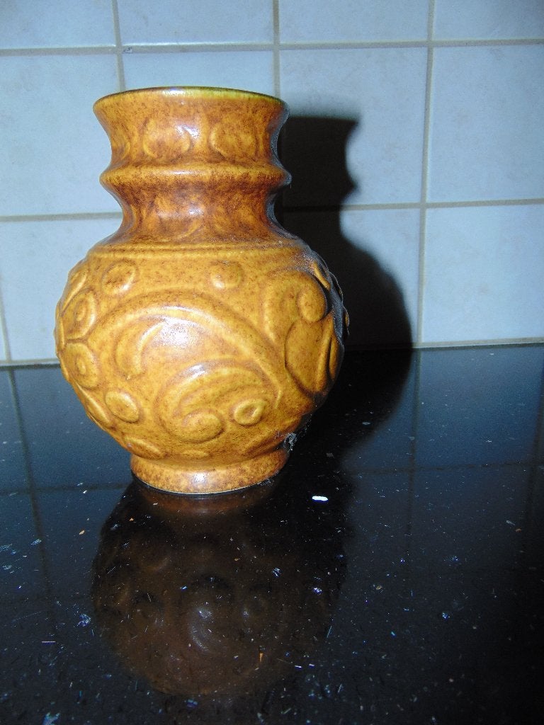 Retro West Germany vaas 15 cm, Ophalen of Verzenden, Huis en Inrichting