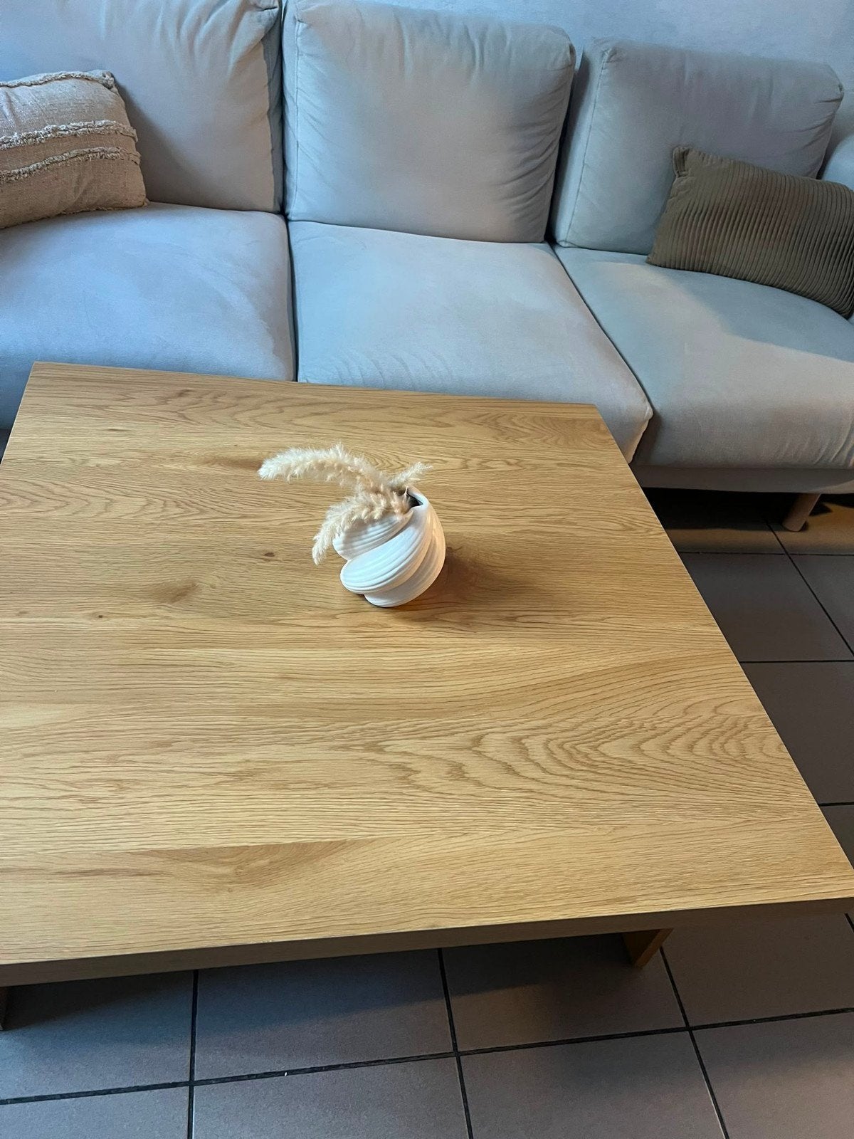 Table basse jysk VARDE L80/160 plateau dépliant, 50 – 75, Jysk, 50 à 100 cm, Enlèvement