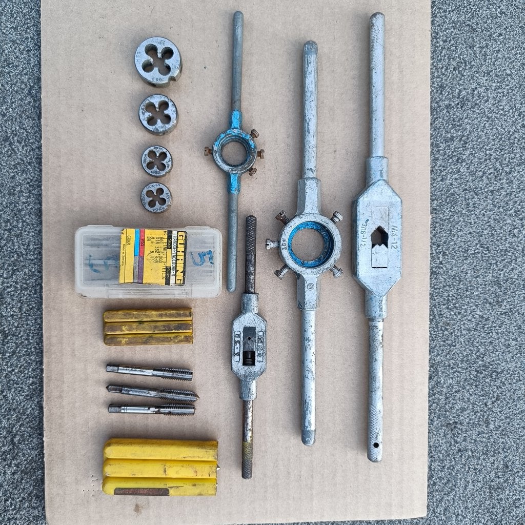 Draadsnij gereedschap, Ophalen, Gebruikt