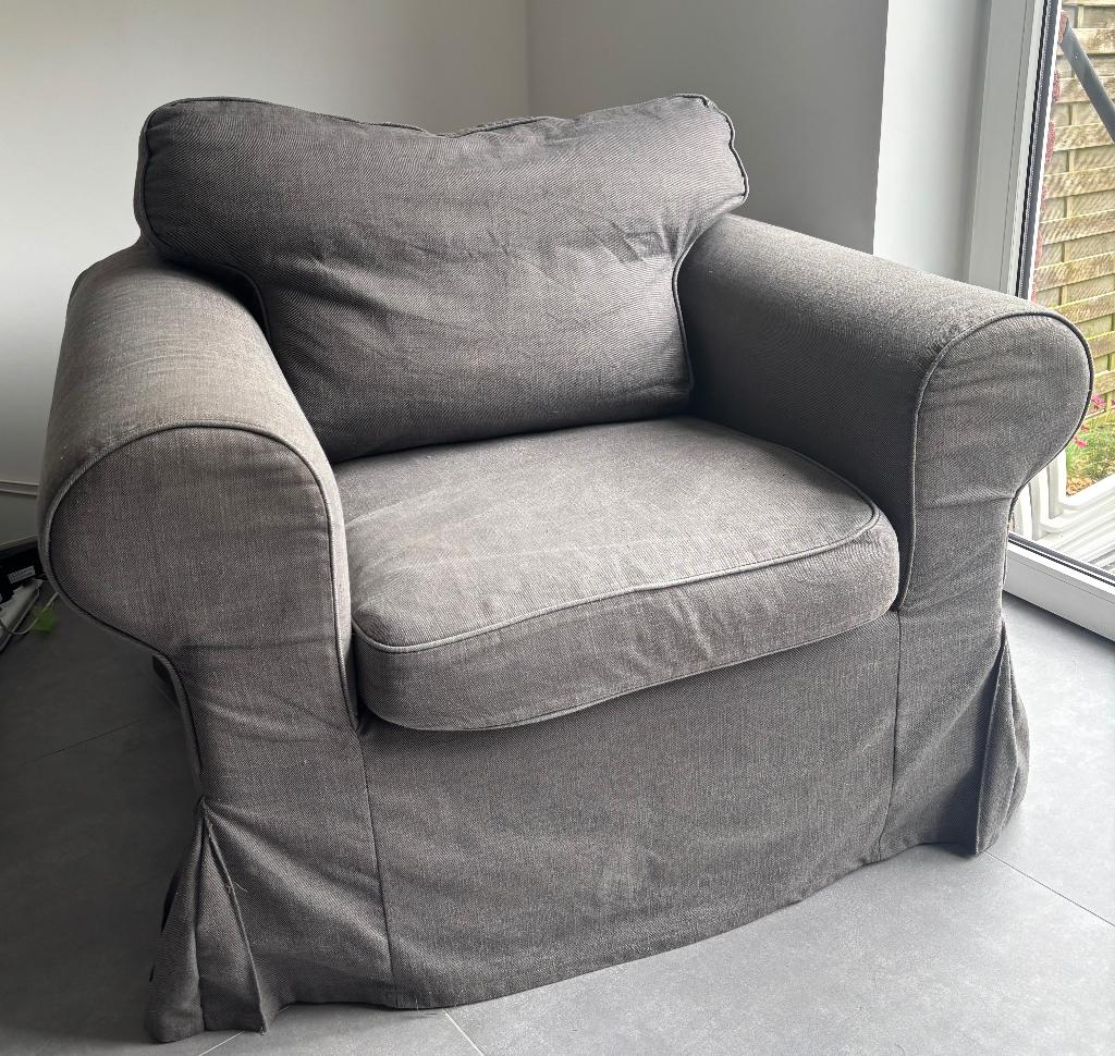 Fauteuil IKEA erktop gris, 75 à 100 cm, Enlèvement, Utilisé, 75 à 100 cm