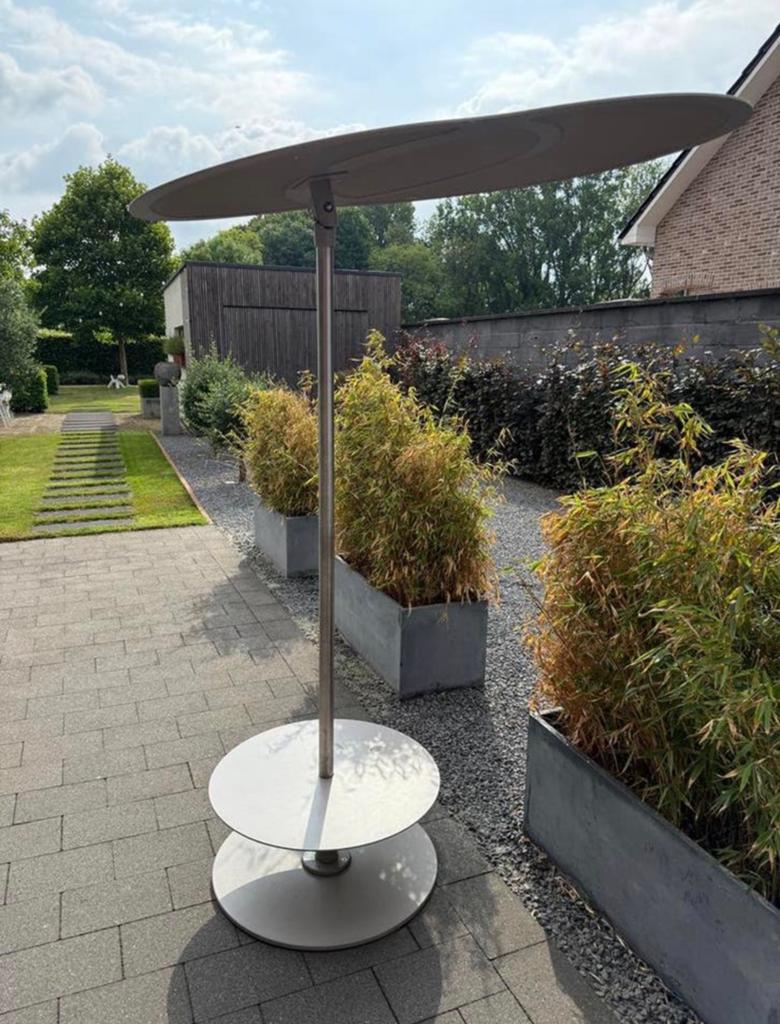 Design parasol, Ophalen, Overige typen, Zo goed als nieuw, Verstelbaar