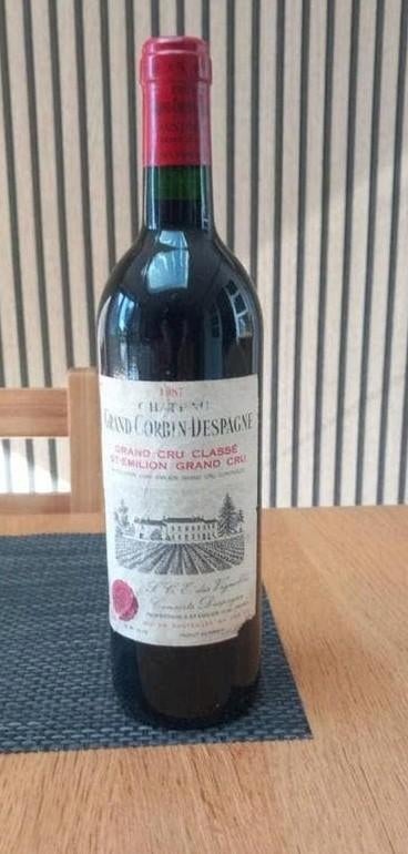 1987 Château Grand-Corbin-Despagne, Collections, Vins
