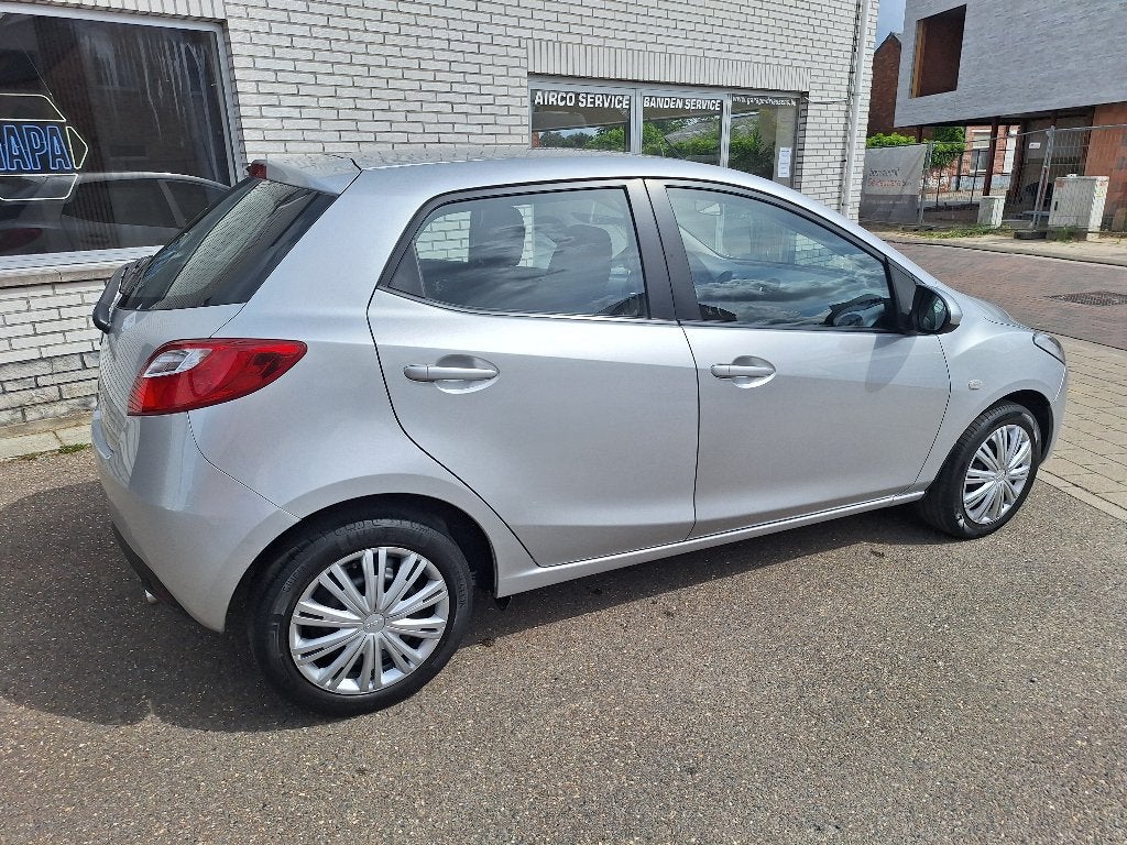 Mazda2 IPM 5DR HATCH 1.3L 75hp 5MT Active, Auto's, Stof, Zwart, 5 deurs, Zilver of Grijs
