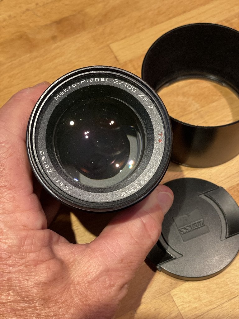 objectif carl zeiss makro-planar 100 mm f2 ZF2 NIKON, Enlèvement ou Envoi