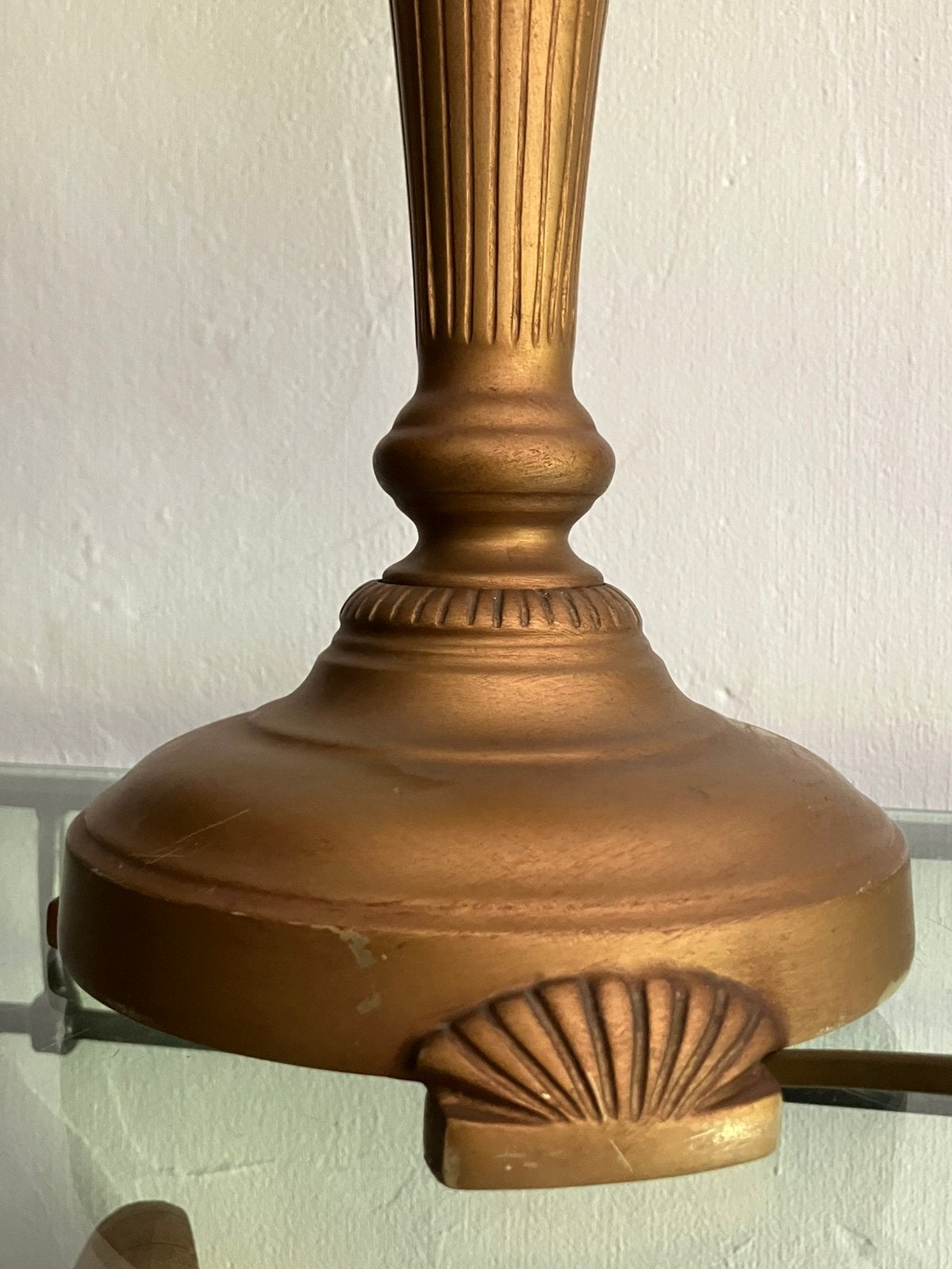 Prachtige art nouveau tafellamp, Ophalen
