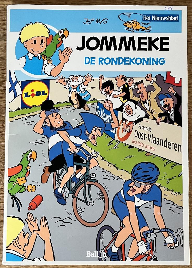 Jommeke - De rondekoning 1e dr(2015) Strip, Une BD, Comme neuf
