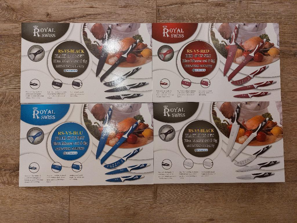Set de couteaux Royal Swiss 6 pièces, Enlèvement ou Envoi, Neuf
