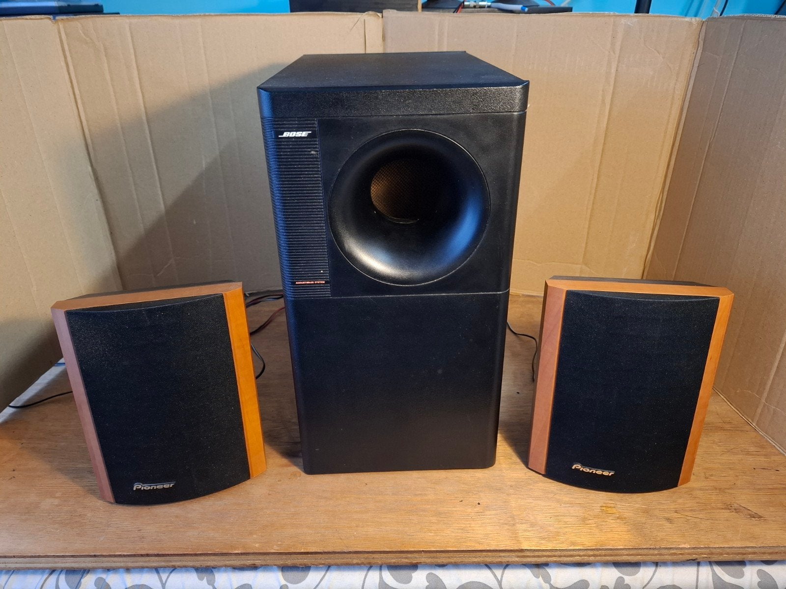 prachtig bose setje en pioneer  luidsprekers, TV, Hi-fi & Vidéo, Enlèvement, Bose
