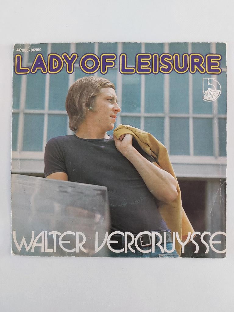 Walter Vercruysse (Belpop) - Lady Of Leisure (1975), Cd's en Dvd's, Ophalen of Verzenden, Pop