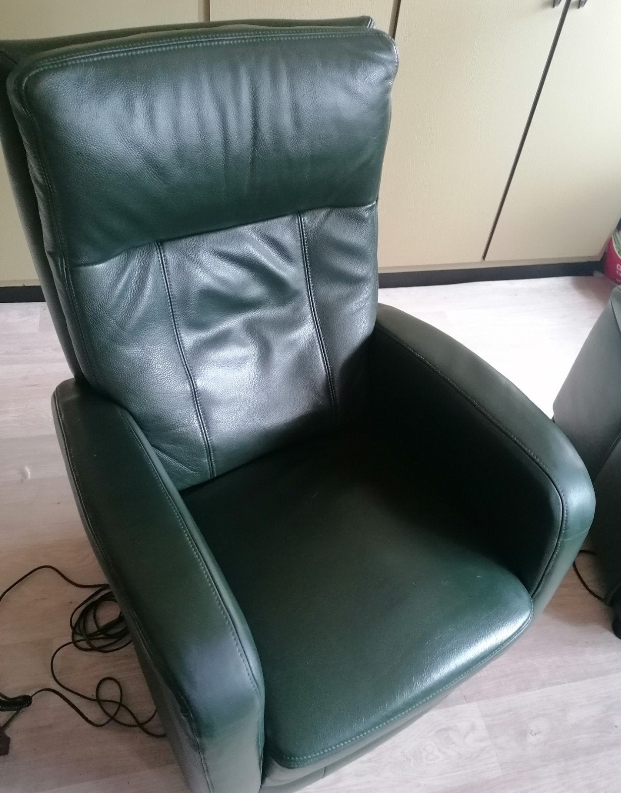 2 lederen relax zetels Elektrisch, Enlèvement