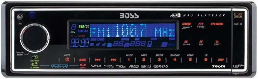 Boss Audio 760DI autoradio, 4x 80W, USB, SD, Ophalen of Verzenden, Nieuw