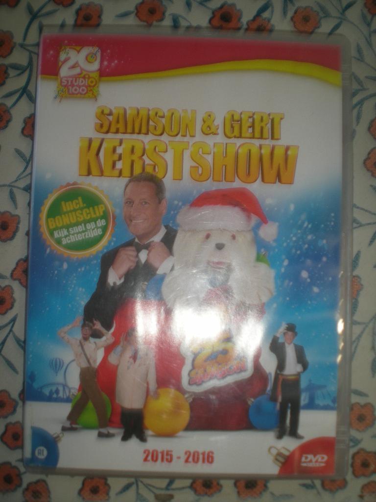 DVD samson en gert kerstshow 2015-2016, Cd's en Dvd's, Ophalen of Verzenden, Zo goed als nieuw