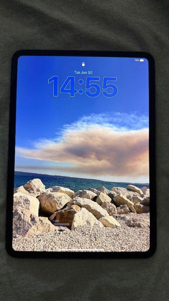 Apple iPad Pro 11 (M4) 256GB Dark Gray, Informatique & Logiciels, Apple iPad Tablettes, Gris, Apple iPad, 11 pouces, Comme neuf
