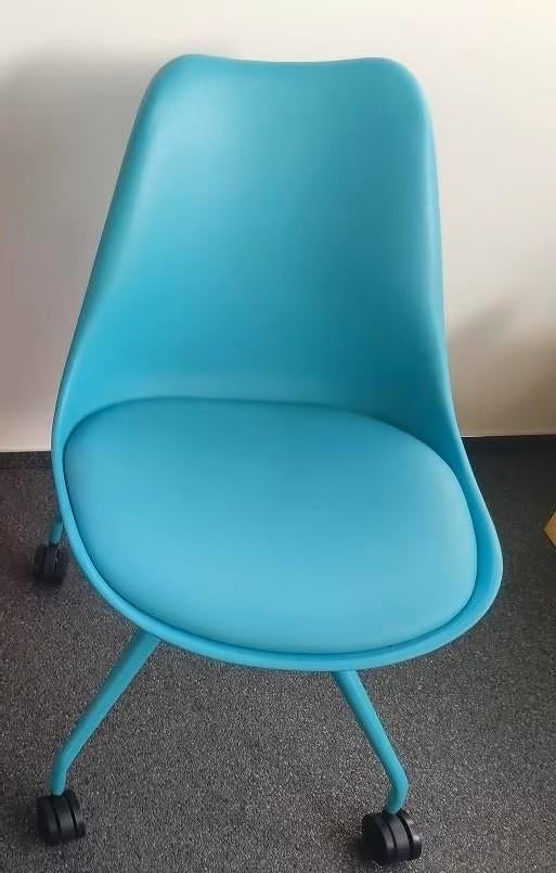 Bureaustoel kinderen blauw NIEUWSTAAT, Ophalen, Zo goed als nieuw, Blauw, Bureaustoel
