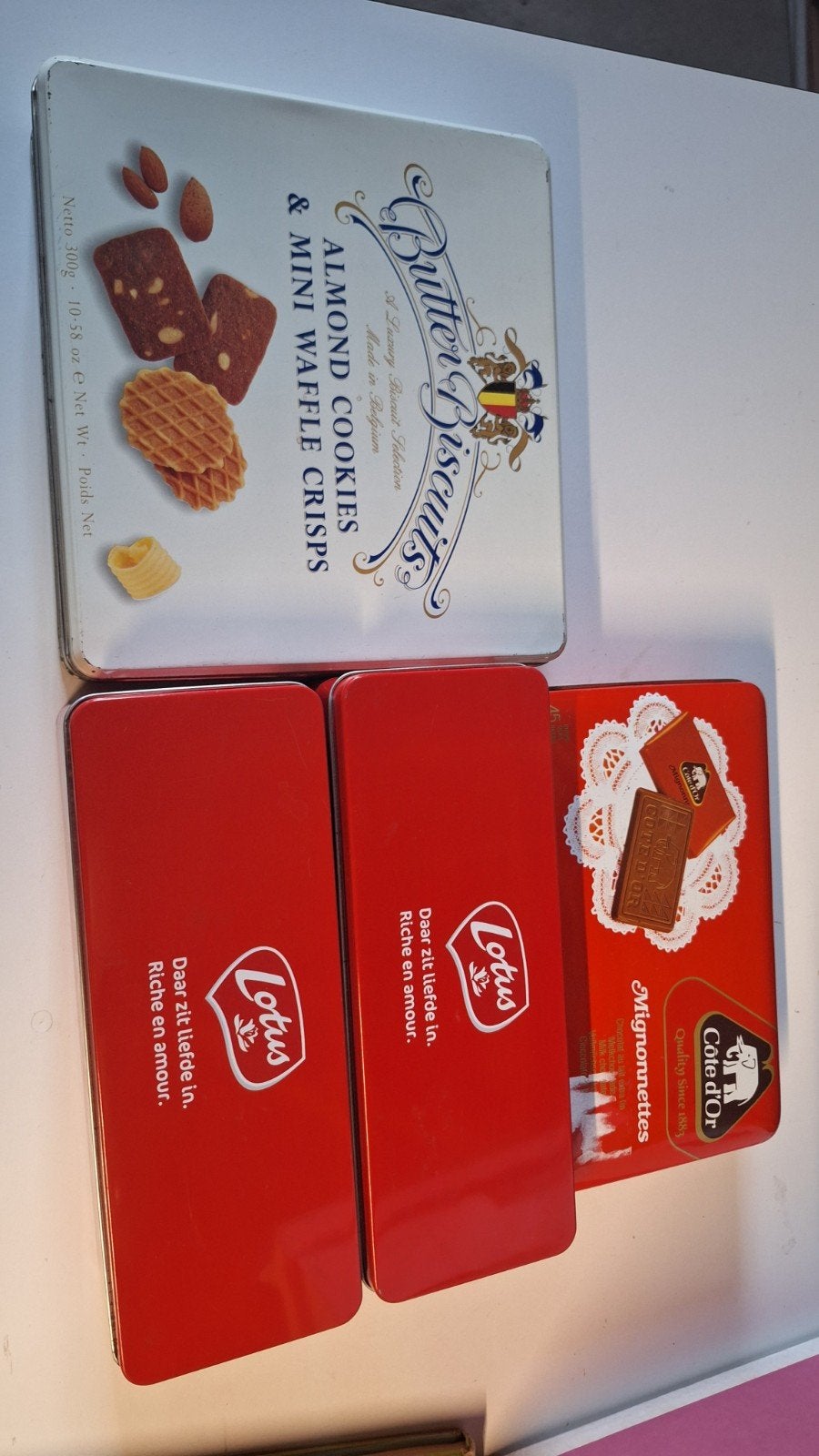 verzameling merken blikken dozen 1€, Hobby & Loisirs créatifs, Enlèvement