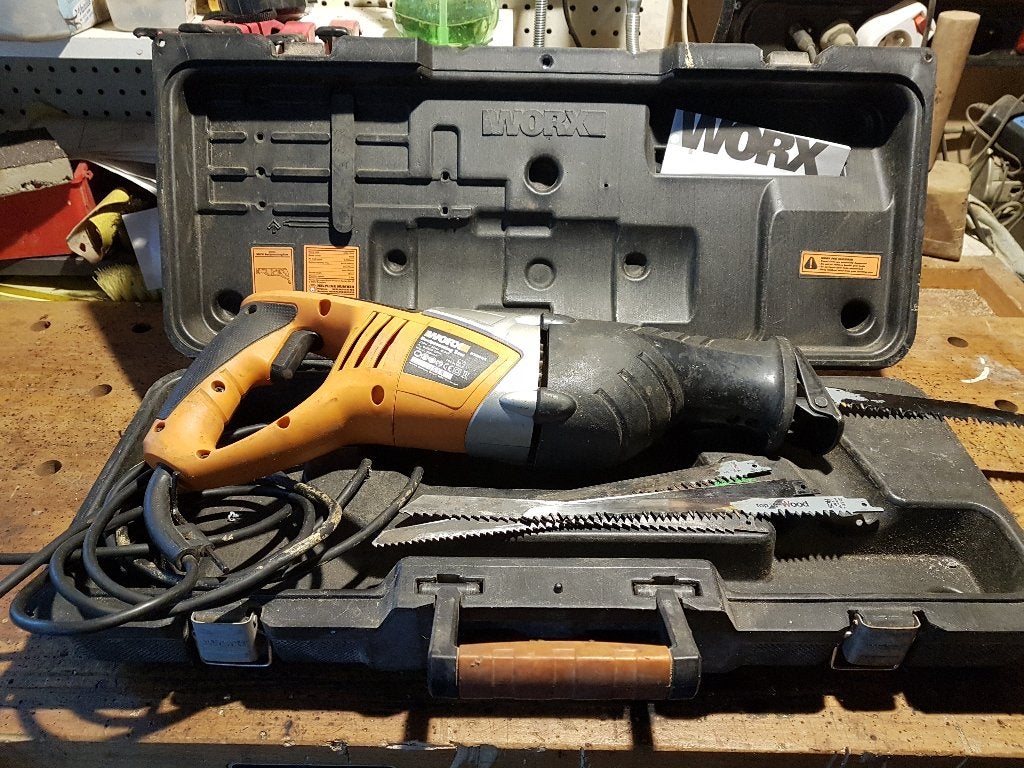 reciprozaag Workx, Bricolage & Construction, Outillage | Scies mécaniques, 600 à 1200 watts, Scie sabre, Enlèvement, Utilisé
