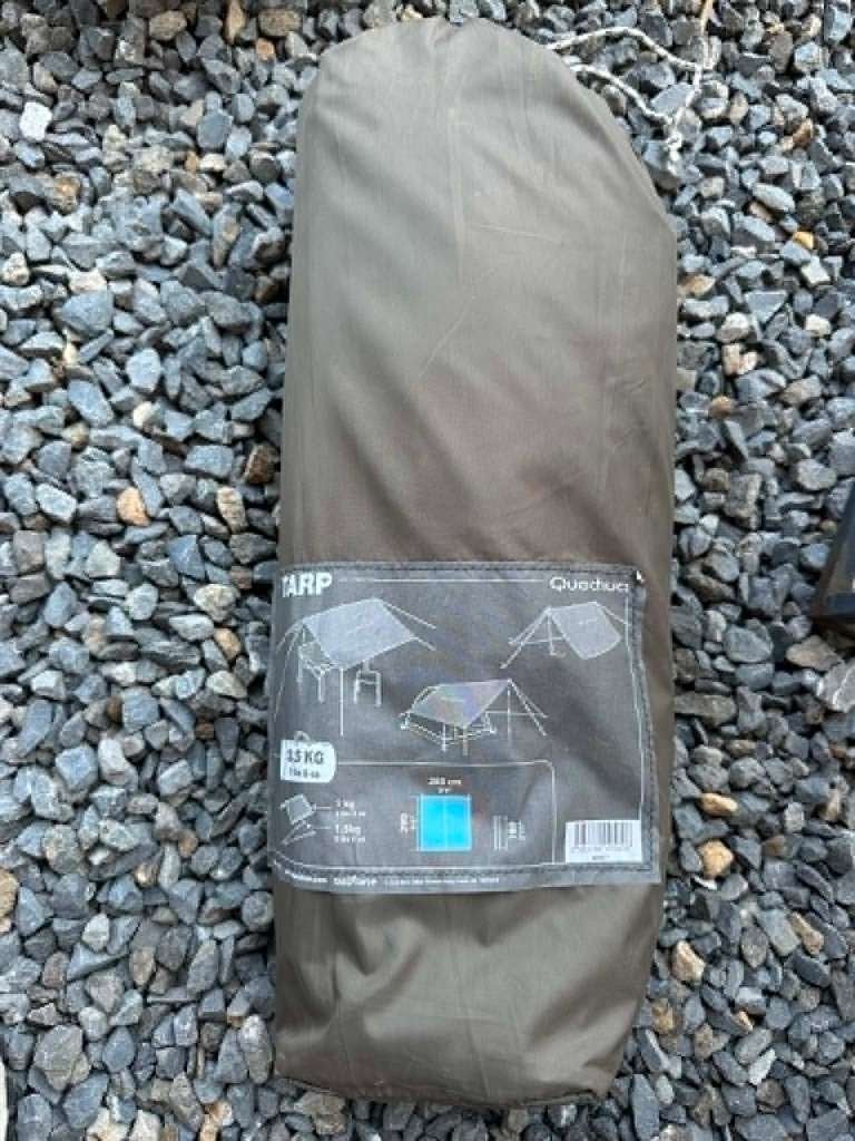 Tarp - beschermzeil regen, Caravanes & Camping, Accessoires de camping, Enlèvement, Comme neuf