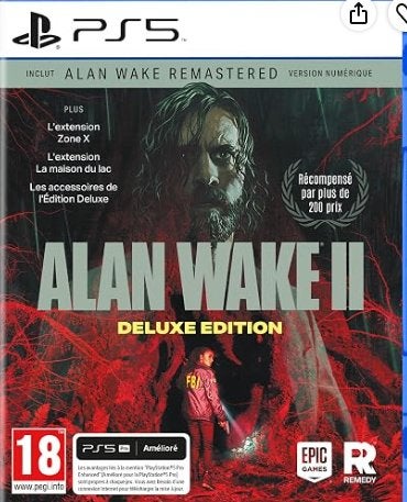 Alan Wake 2 Deluxe Edition - PS5, Games en Spelcomputers, Avontuur en Actie, Vanaf 18 jaar, 1 speler, Eén computer