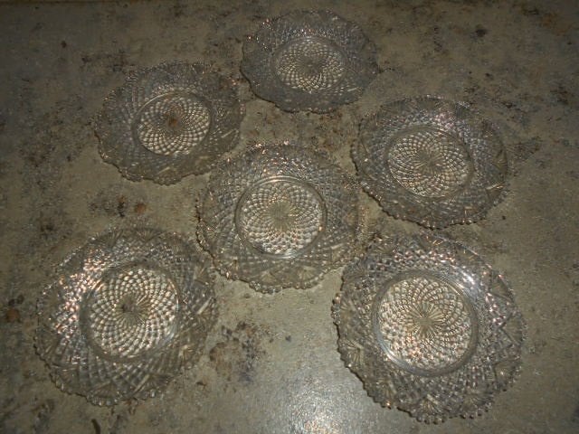 6 vintage onderzetters / diameter 12 cm., Huis en Inrichting, Woonaccessoires | Onderzetters, Ophalen of Verzenden, Zo goed als nieuw