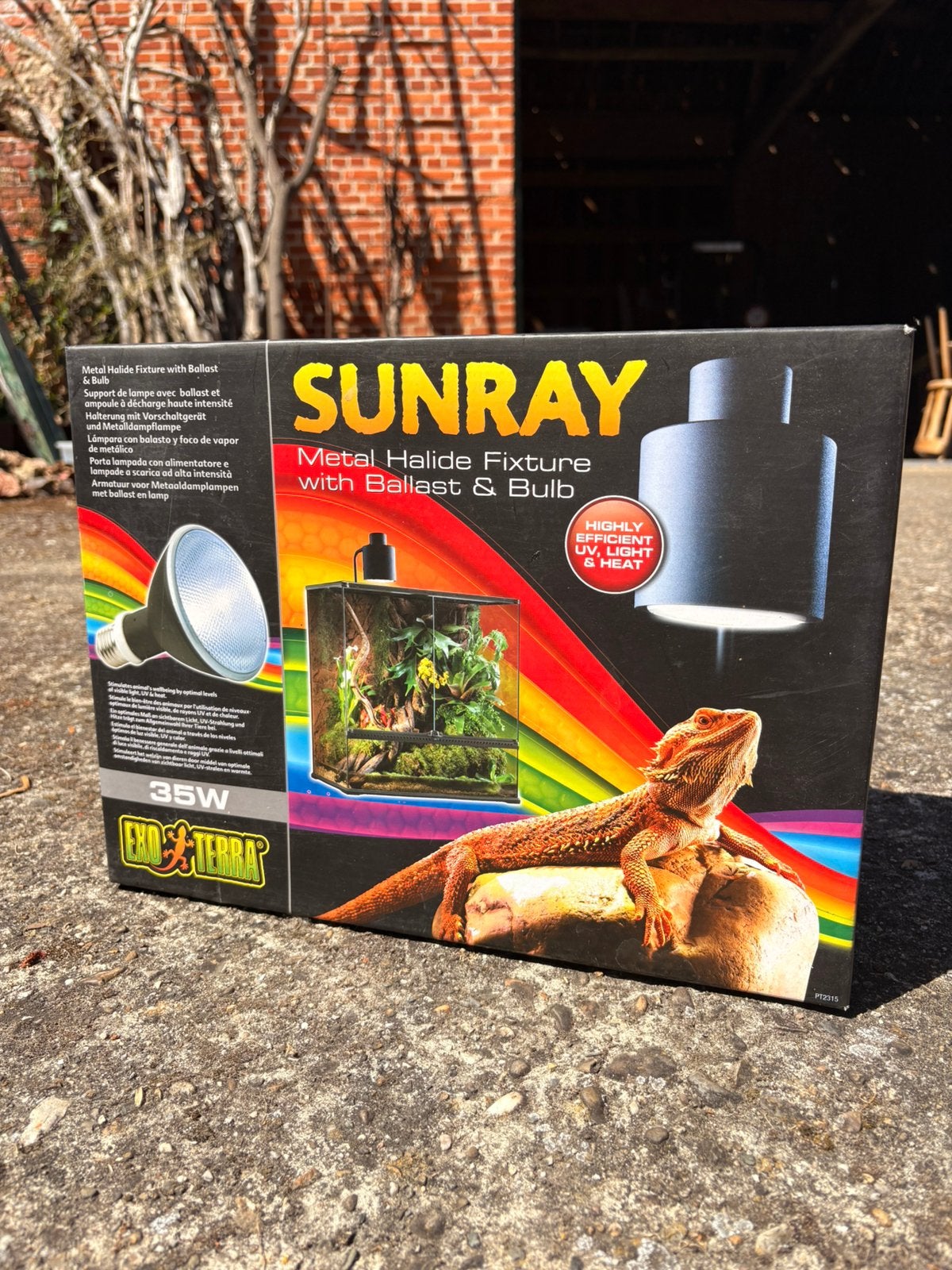 Exo Terra Sunray 35W, Enlèvement ou Envoi, Neuf, Éclairage