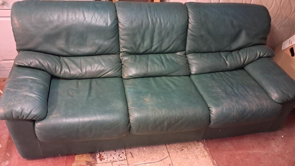 Divan 3 places, Maison & Meubles, Trois personnes, 100 à 125 cm, 200 à 250 cm, Banc droit