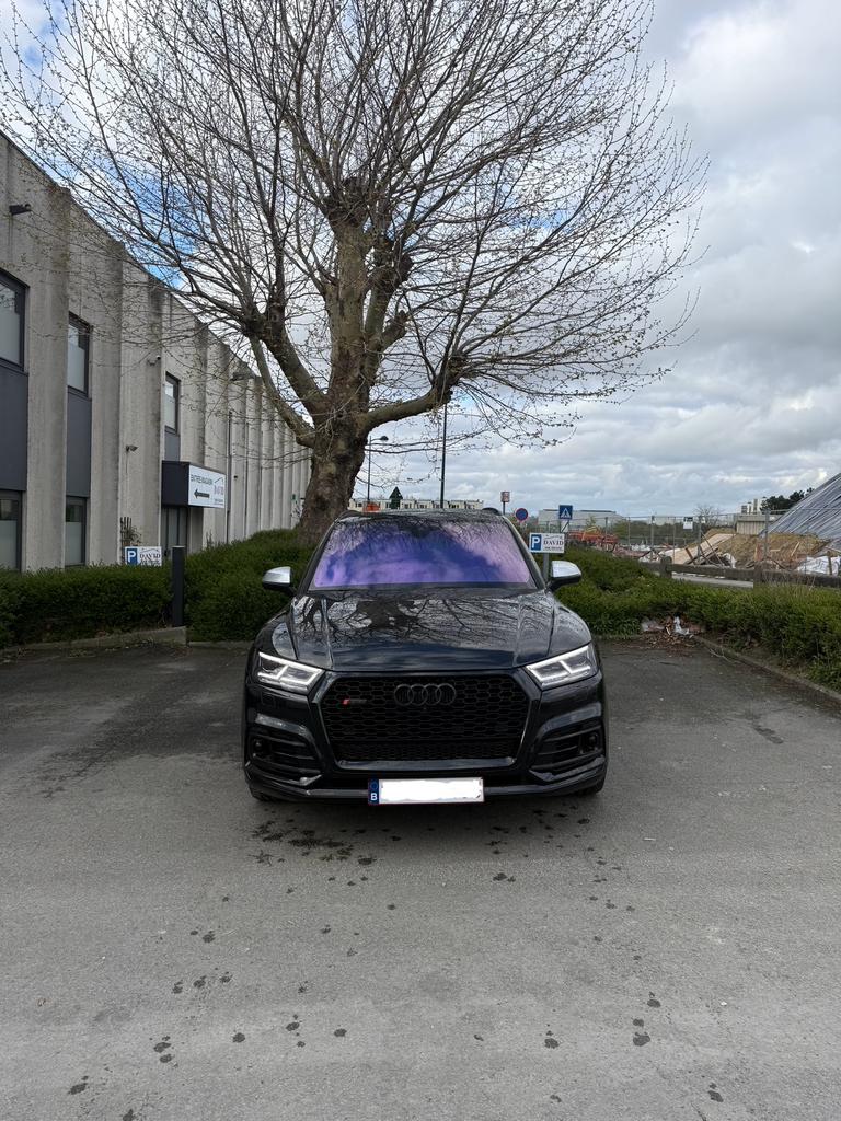 AUDI SQ5 3.0 V6, Auto's, Audi, Automaat, Parkeerassistent, Zwart, Leder