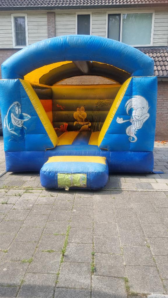 Springkussens te huur, Ophalen, Gebruikt