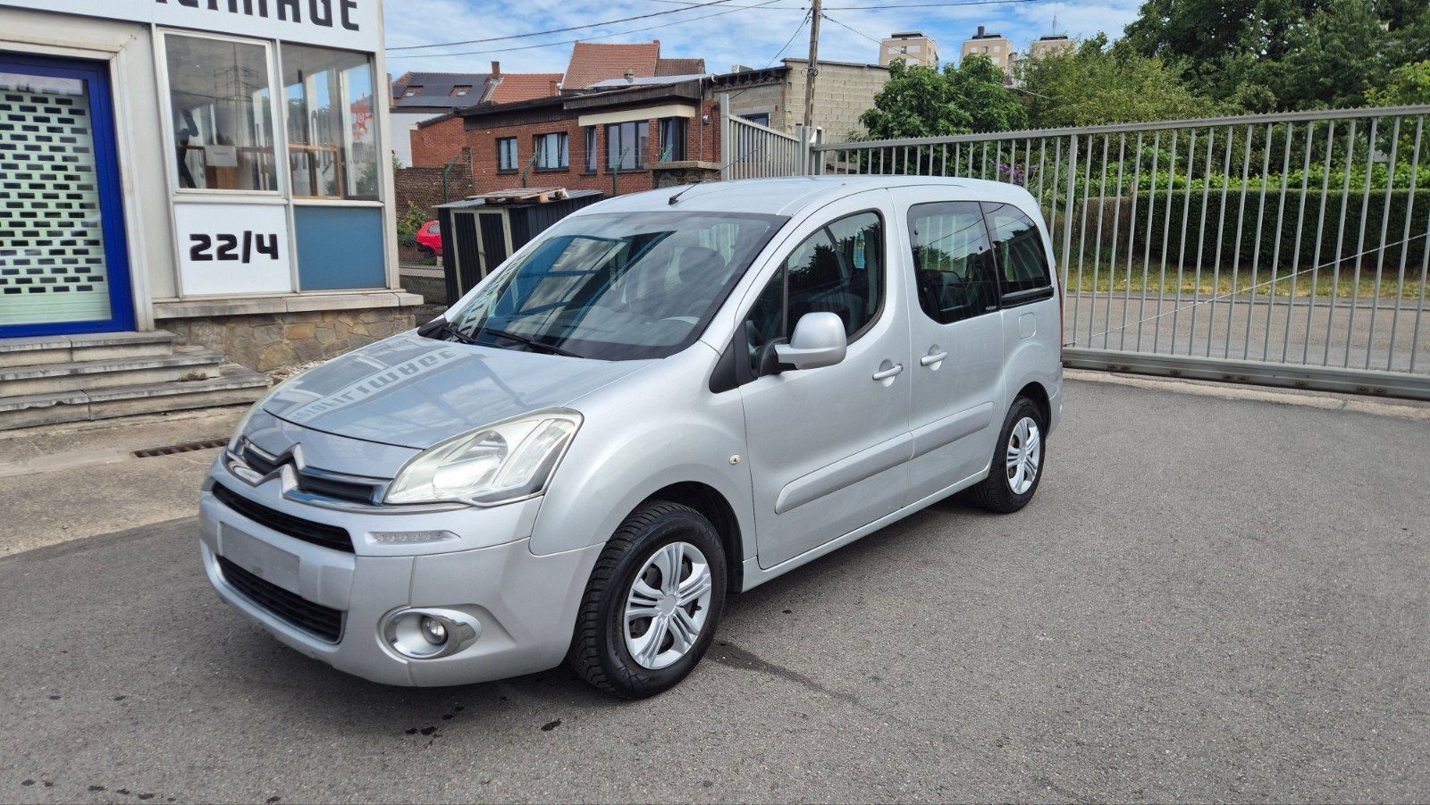 Citroën Berlingo 1.6i 5place Anne 2012 Ct Ok  EURO 5..AIRCO, Entreprise, 72 kW, Boîte manuelle, Noir