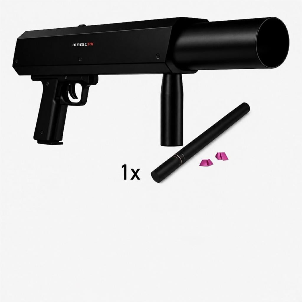 Canon à confettis en, Hobby en Vrije tijd, Feestartikelen, Zo goed als nieuw, Ophalen