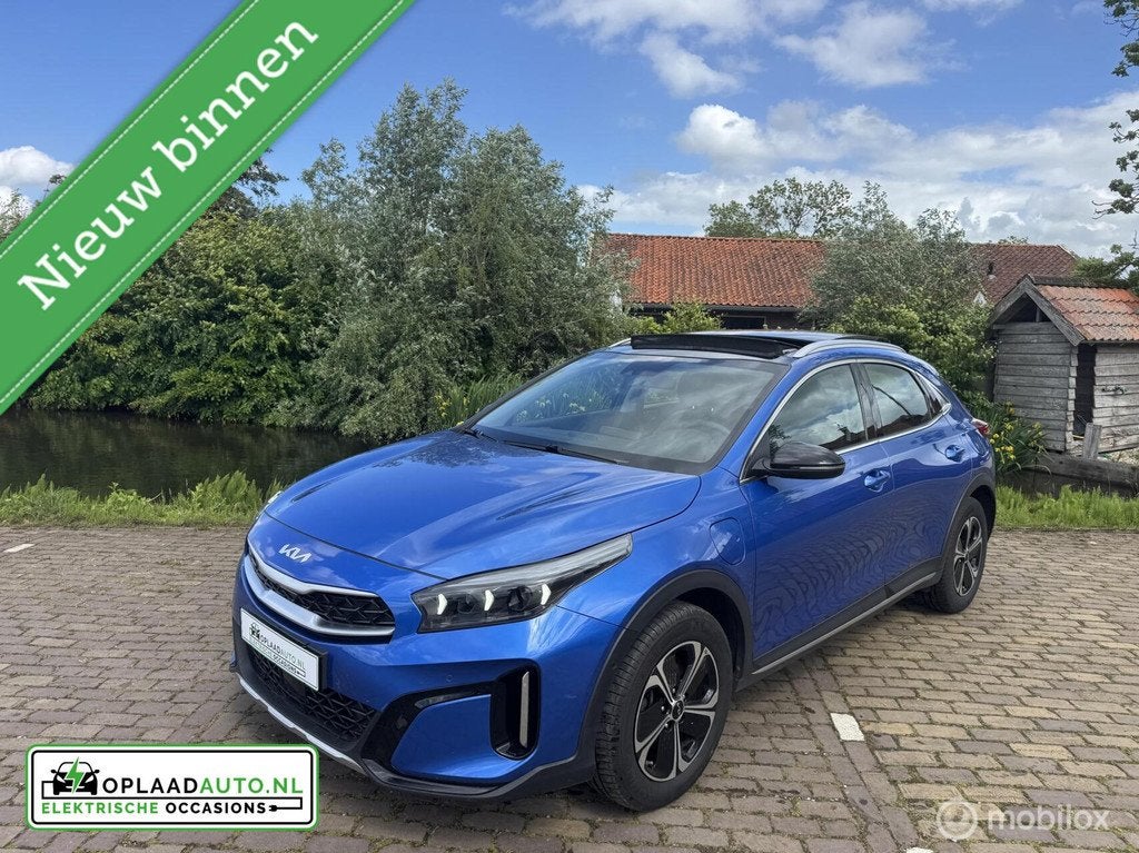 Kia XCeed 1.6 GDi PHEV | Pano | ACC | Fabrieks garantie 2032, Auto's, XCeed, Gebruikt, Blauw, Plug-in hybride