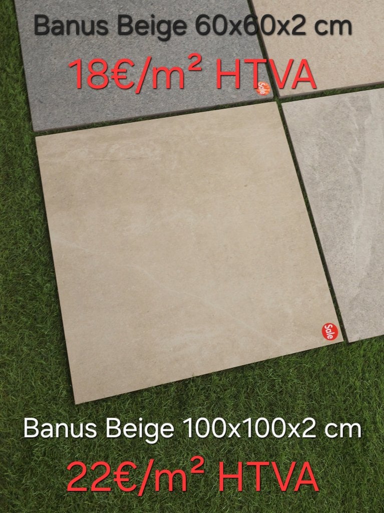 Carrelage Terrasse 2cm, Bricolage & Construction, Neuf, 60 cm ou plus, Enlèvement, 60 cm ou plus