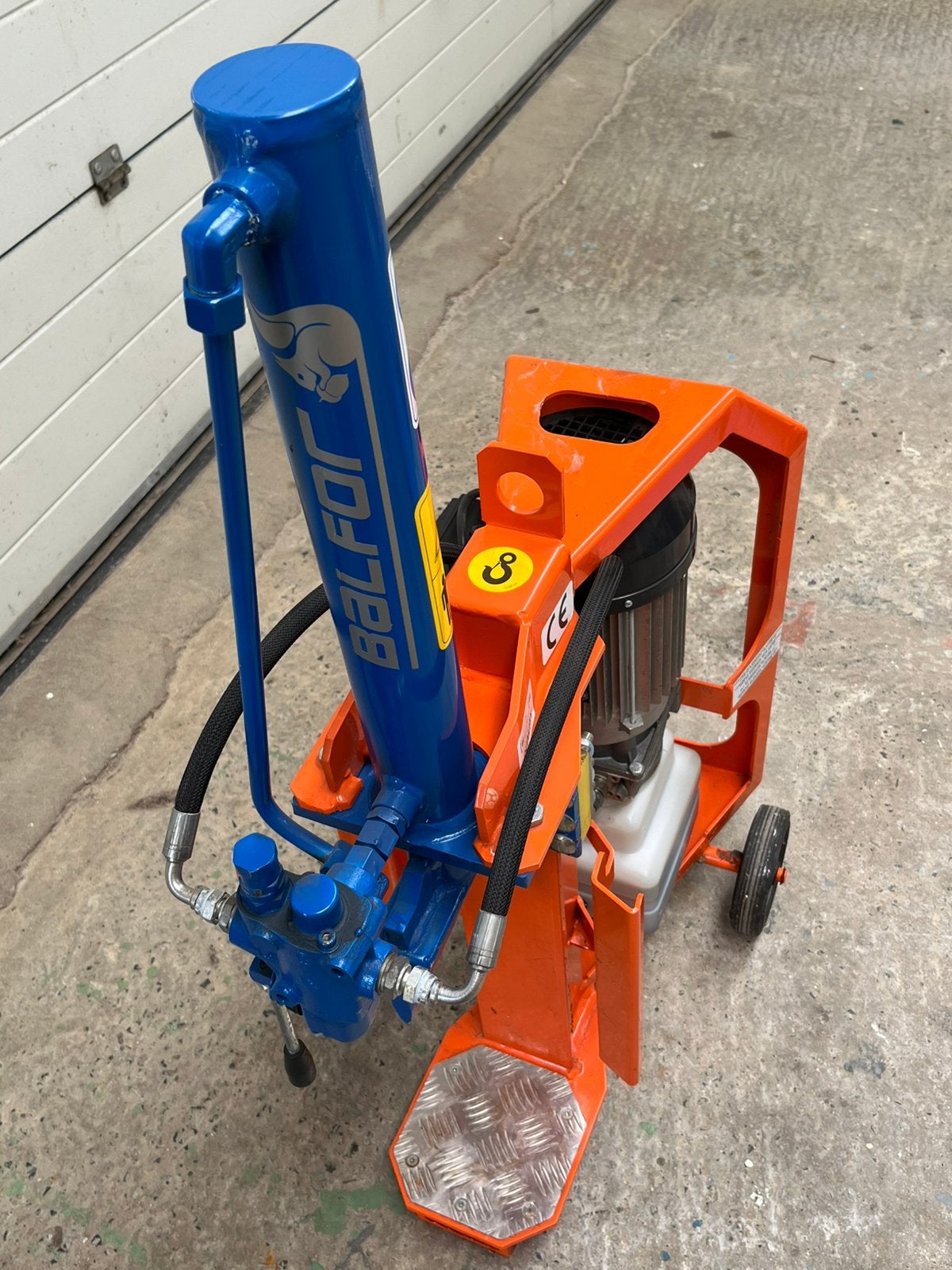 Balfor houtkliefmachine 230v, Jardin & Terrasse, Fendeuses, Enlèvement, Comme neuf