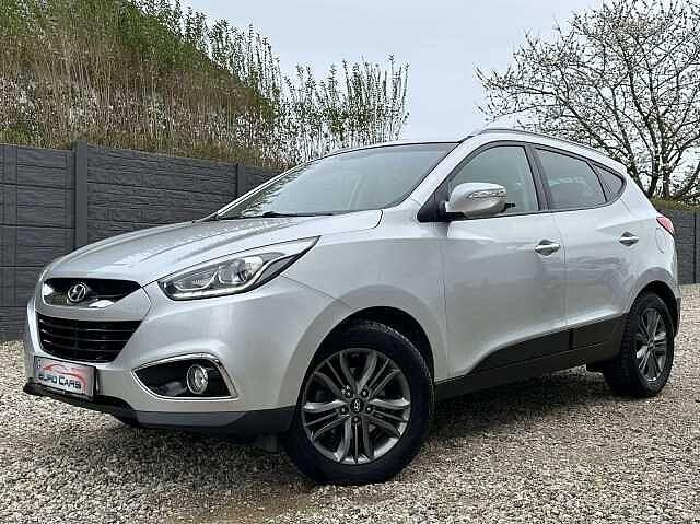 Hyundai iX35 1.6i 2WD Lounge CUIR/LED/CAMERA/CRUISE/GPS/, Auto's, Euro 5, 158 g/km, https://public.car-pass.be/vhr/915d4106-d802-42df-81cf-e49a12a39394
