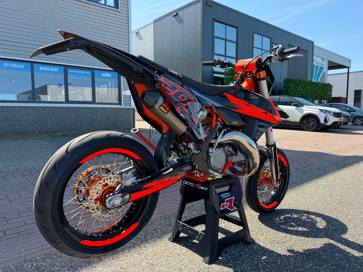 KTM EXC 125 A1 Supermoto Supermotard NIEUWSTAAT! Garantie mo