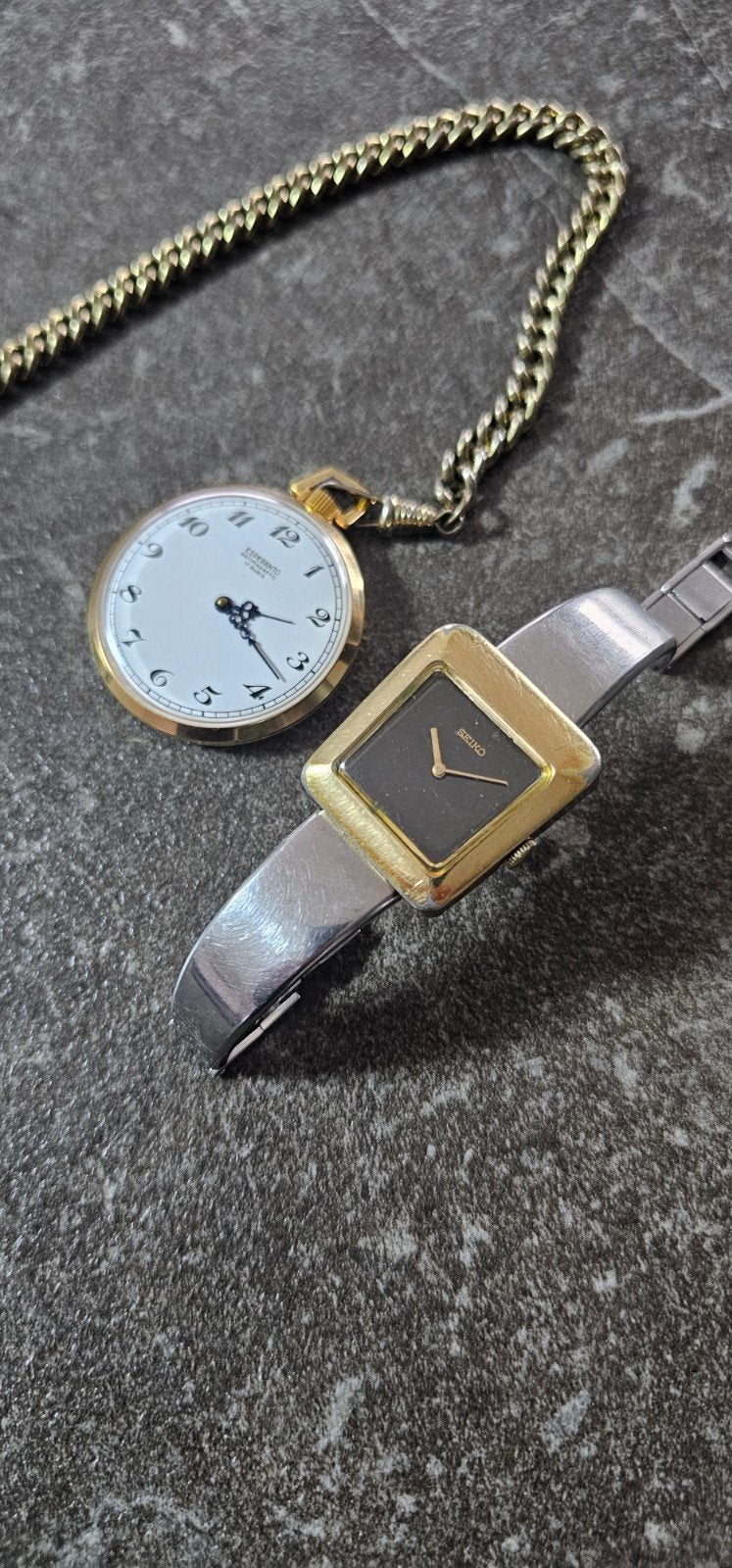 2 horloges, Ophalen, Zakhorloge