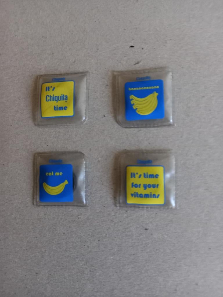 Magnets Chiquita, Collections, Enlèvement