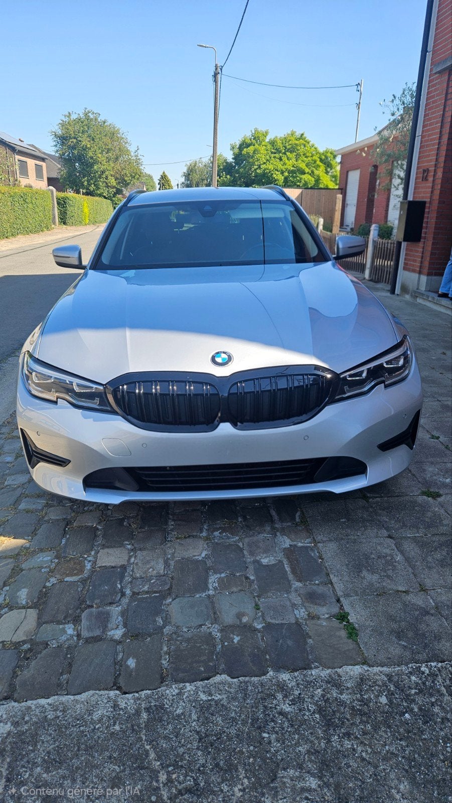 320i 75000km 01/2020 Garantie BMW, Cuir, Argent ou Gris, Entretenue par le concessionnaire, Noir