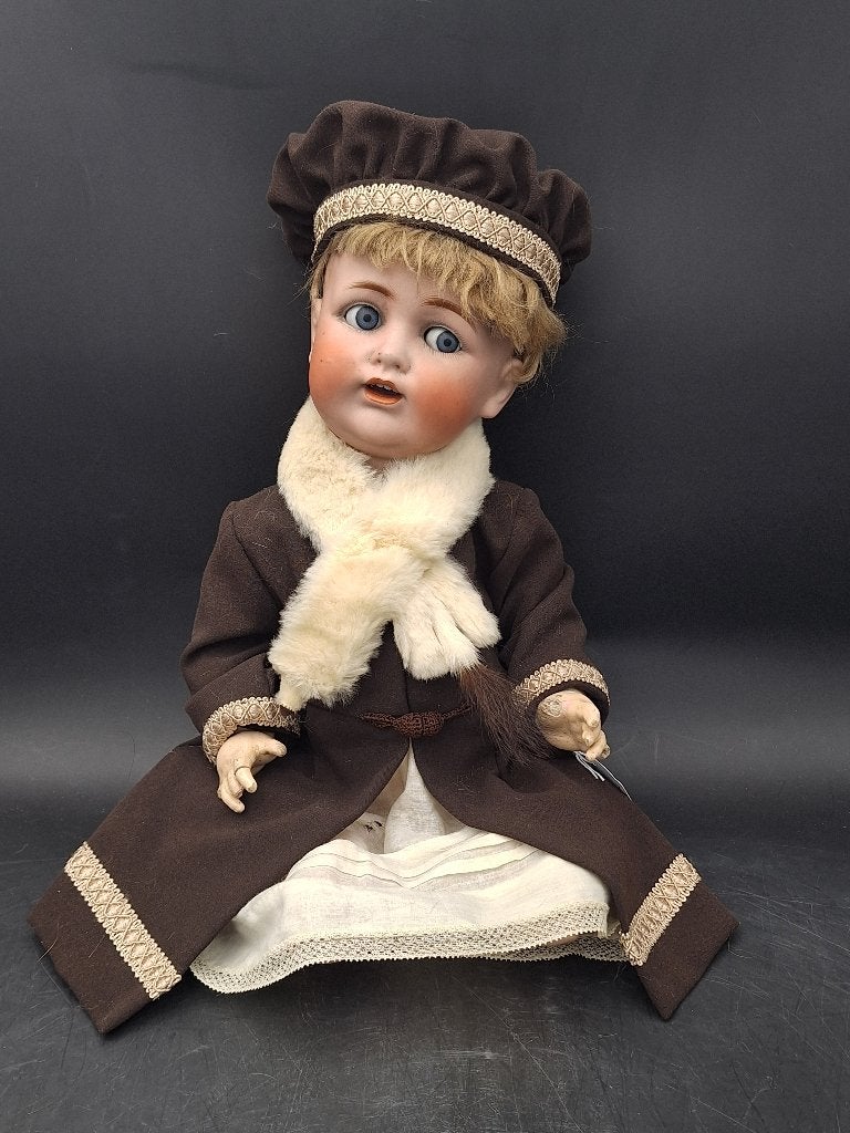oude porseleinen baby pop JDK, begin 1900, Antiek en Kunst, Ophalen of Verzenden