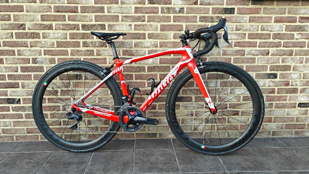 Wilier GTR Team Full Carbon Di2 DTSwiss, Fietsen en Brommers, Fietsen | Racefietsen, 28 inch, Carbon, Velgrem, Zo goed als nieuw