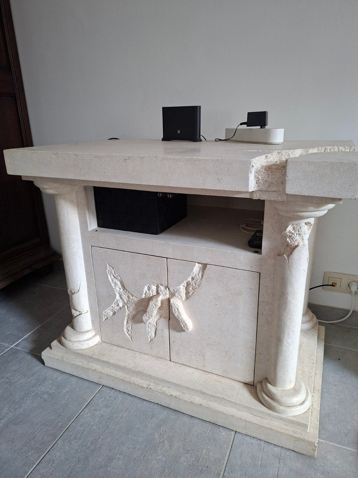 Meuble TV + table de salon, Enlèvement, Bois