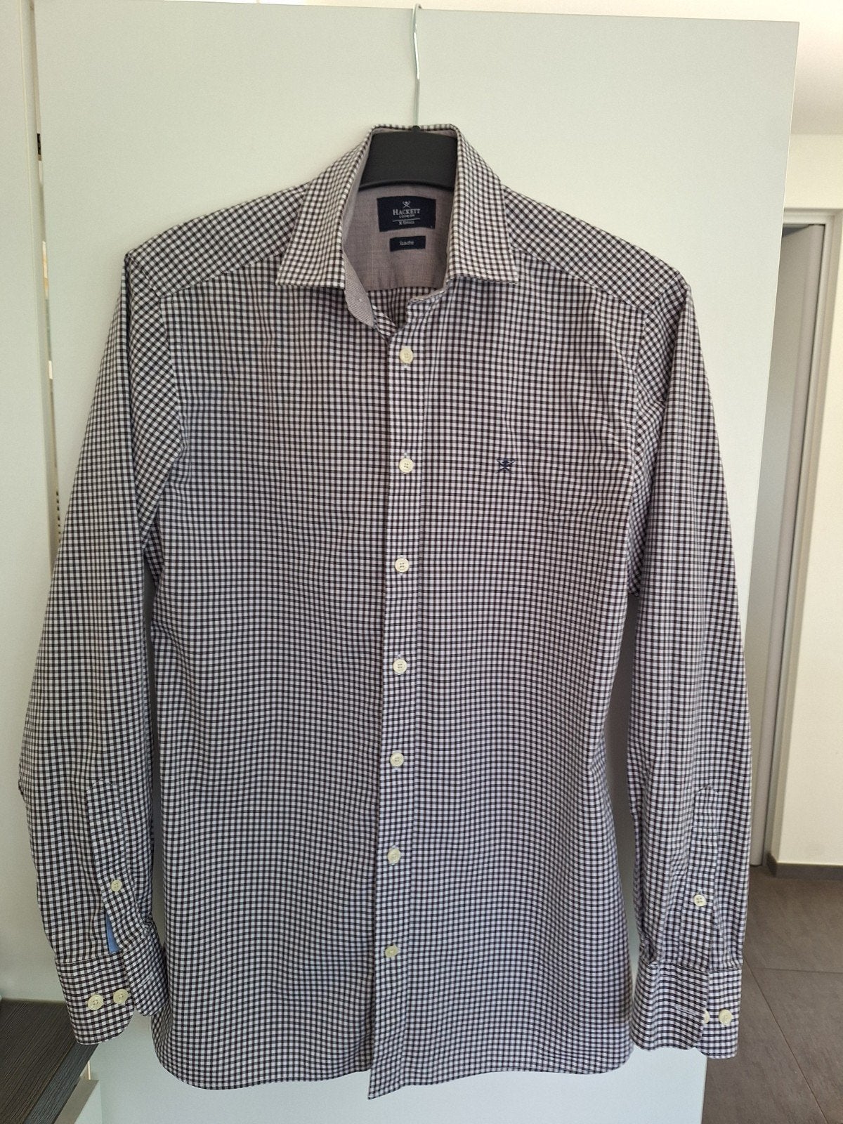 Hemd Hackett London maat XS slim fit, Enlèvement ou Envoi, Hackett, Tour de cou 38 (S) ou plus petit, Comme neuf