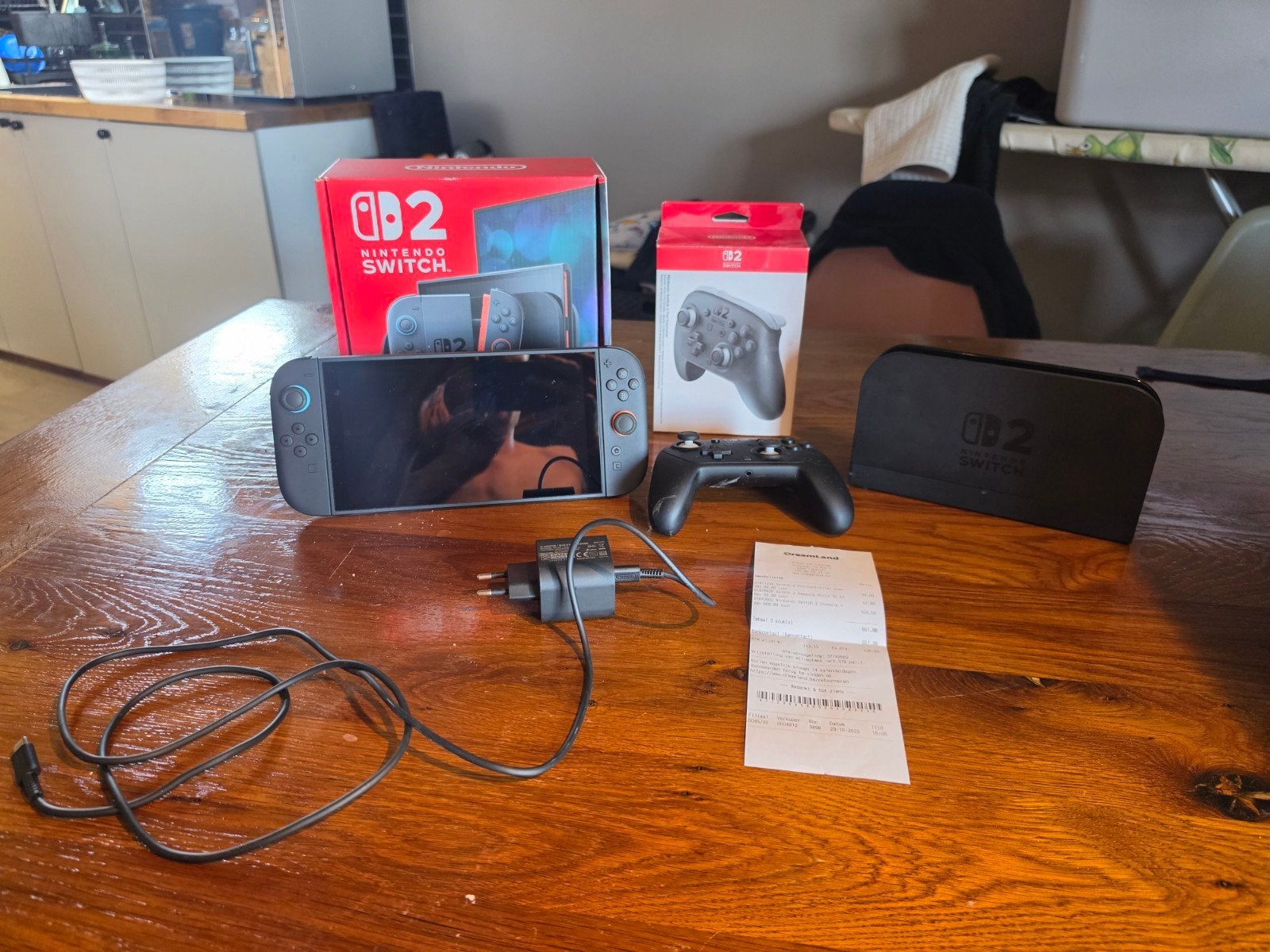 nieuwe nintendo switch 2, Ophalen