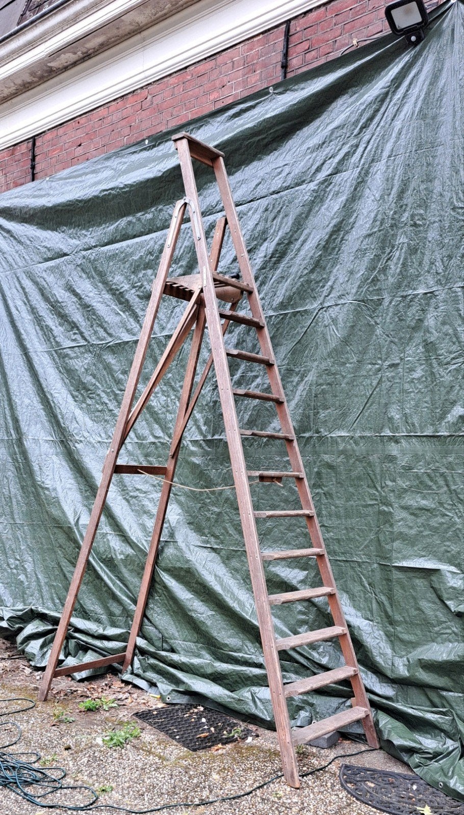 Grote Houten Trap, Doe-het-zelf en Bouw, Ophalen, Trap