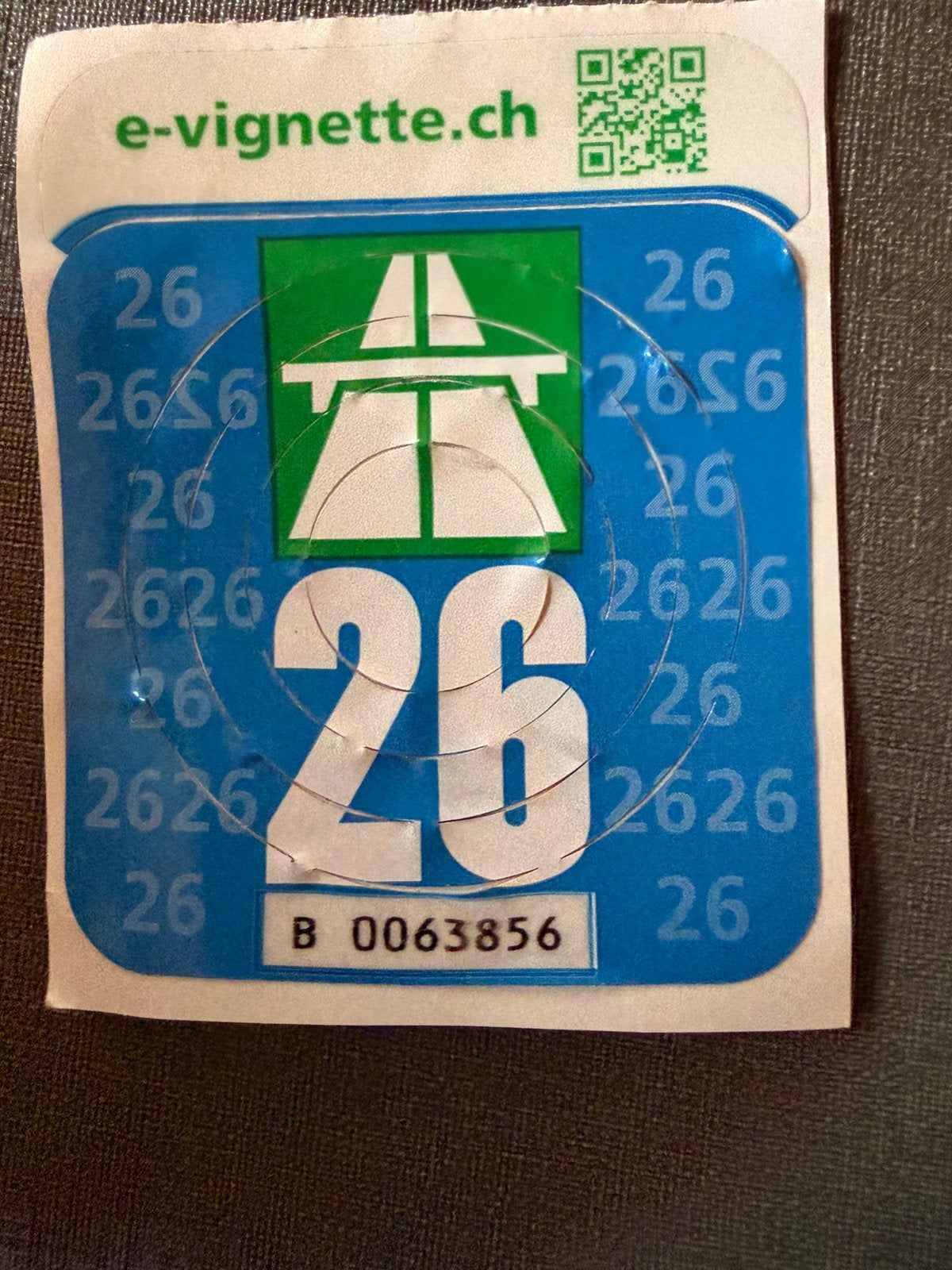 Vignette 2, Tickets & Billets, Vignettes automobiles