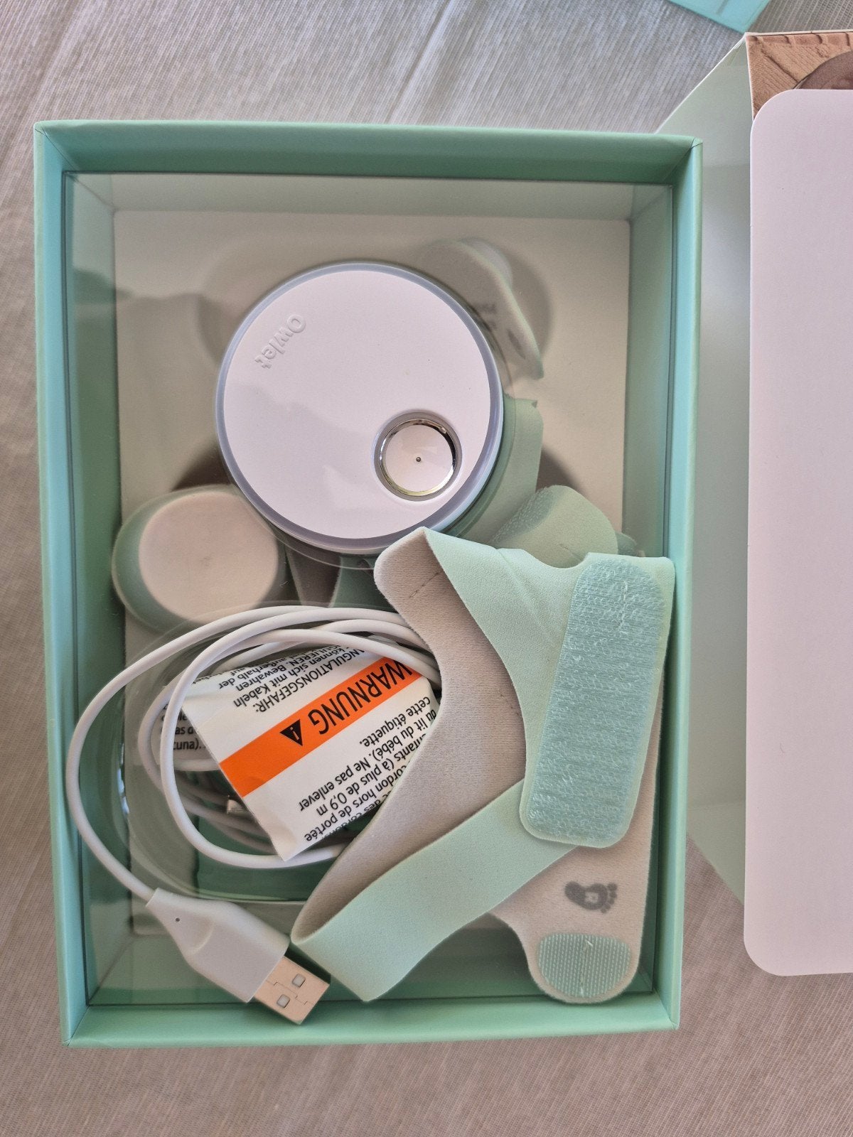 Baby sokje voor hartslag, Jongetje of Meisje, Overige typen, Ophalen of Verzenden, Zo goed als nieuw