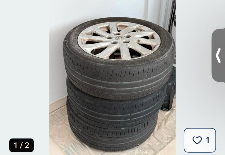 Mazda 6 winterbanden, Auto-onderdelen, Ophalen