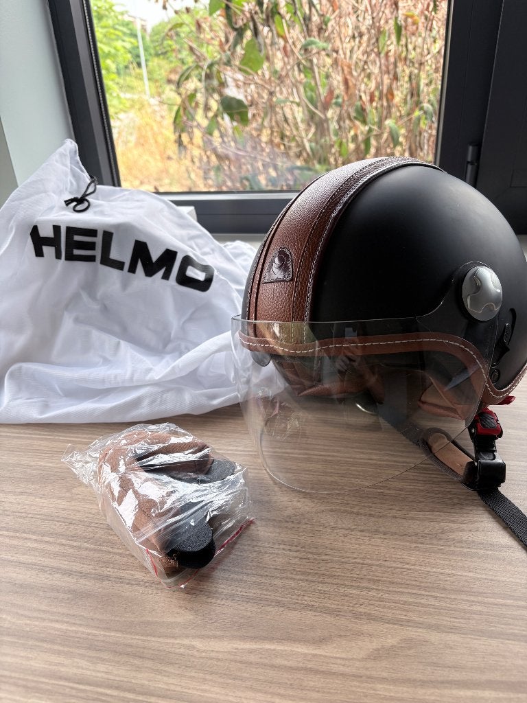 Helmo Milano Premium helm – maat M, M, Helmo, Comme neuf, Enlèvement